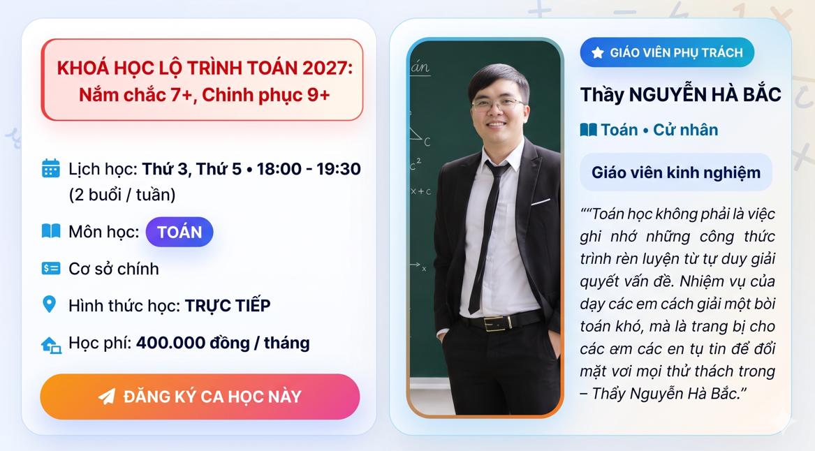 Luyện thi THPT Quốc gia môn Toán